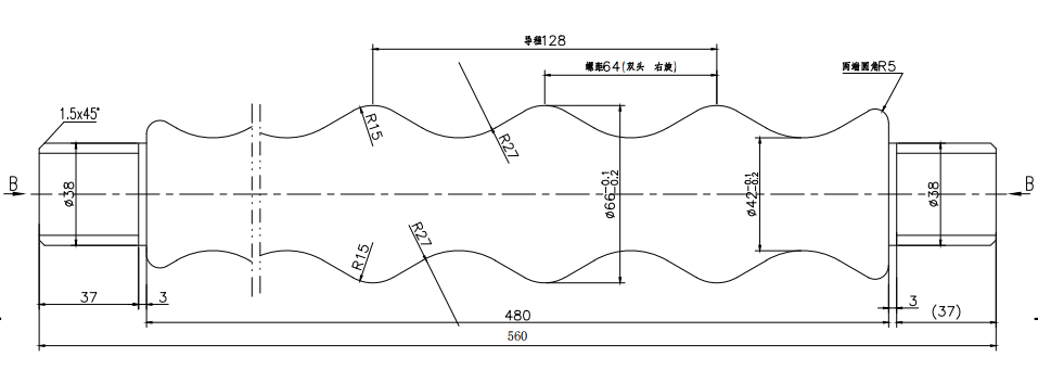 雙波圖紙